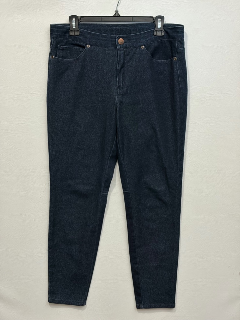 J. Jill Skinny Denim Leggings in Deep Navy Denim size 10